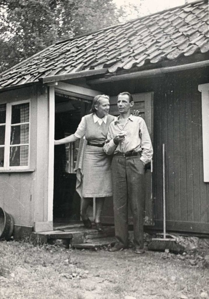 Nils och Henny Ferlin i Lillstugan
