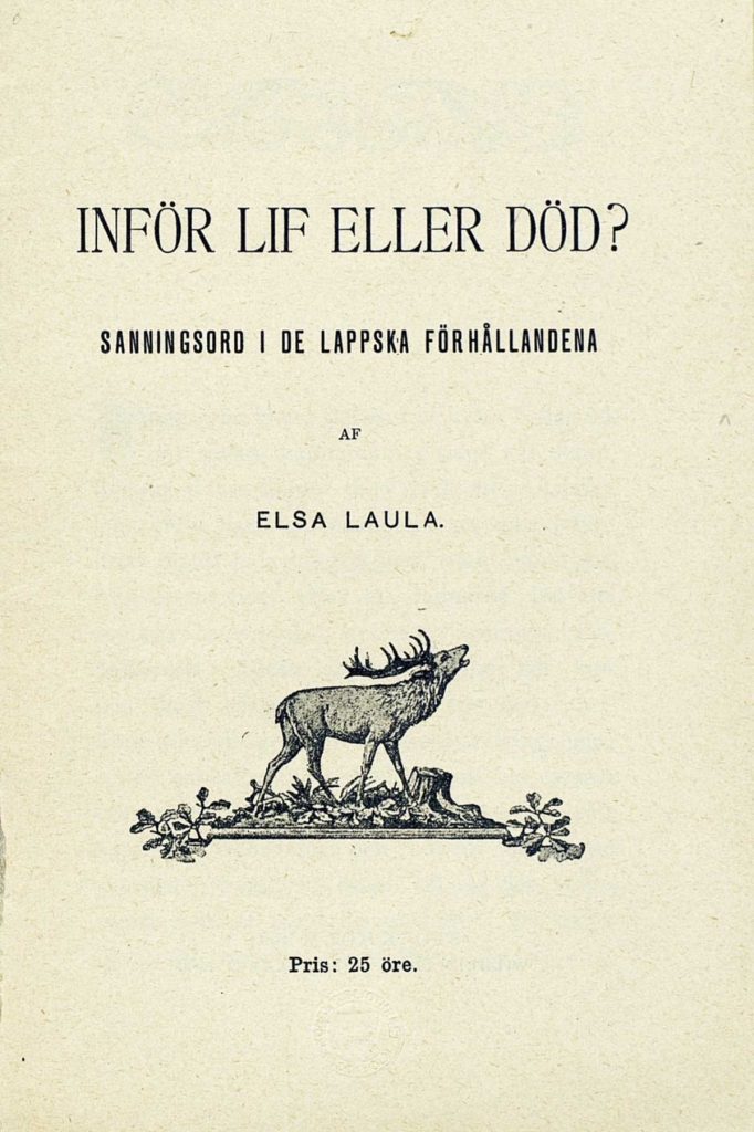 Elsa Laula: Inför lif eller död? 