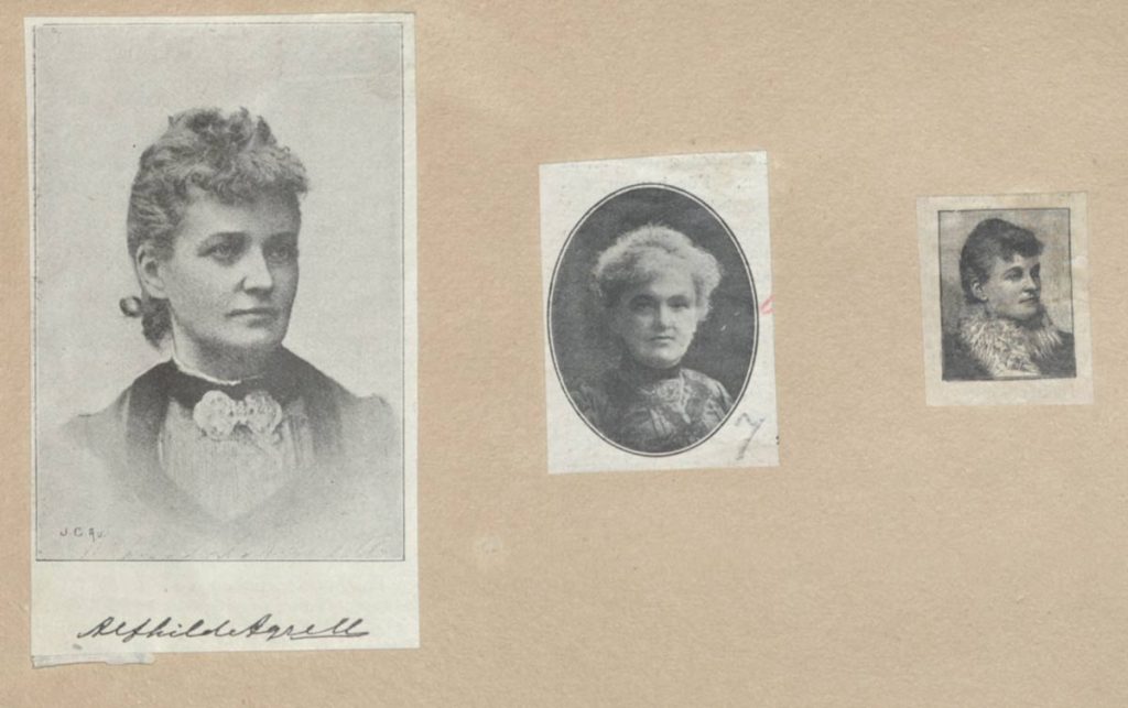 Alfhild Agrell, små porträtt
