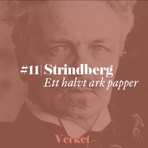 August Strindberg, Ett halvt ark papper