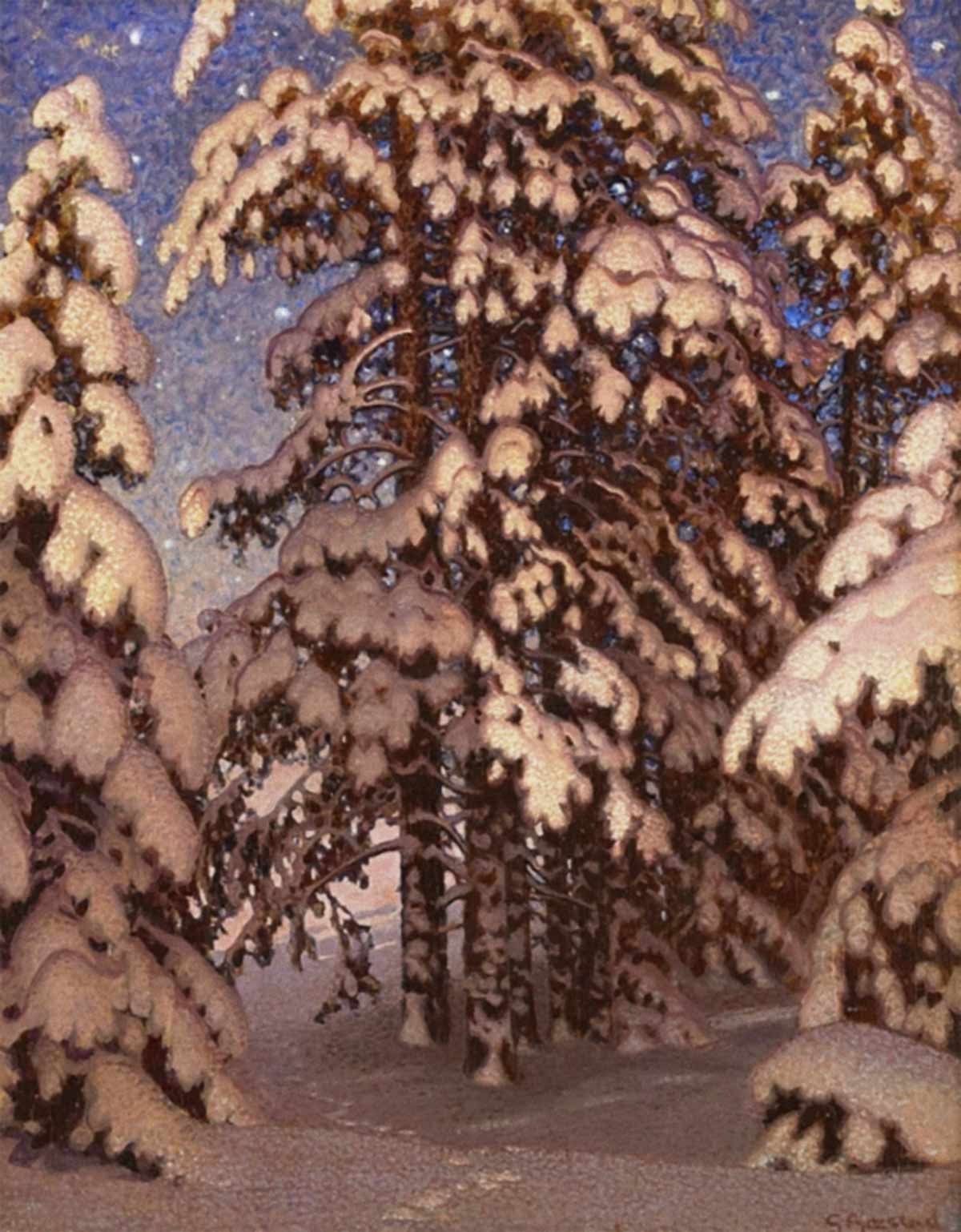 Vinter, Gustaf Fjæstad