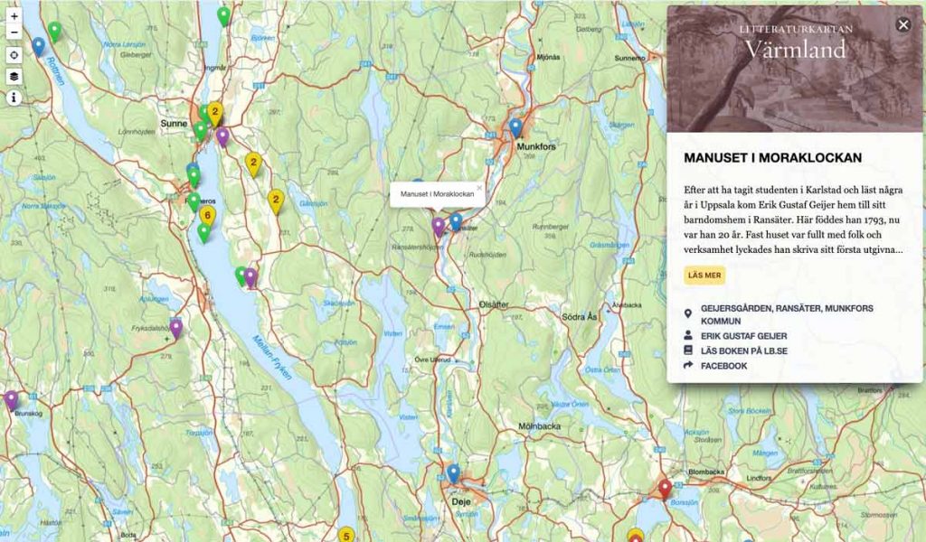 Litteraturkartan Värmland