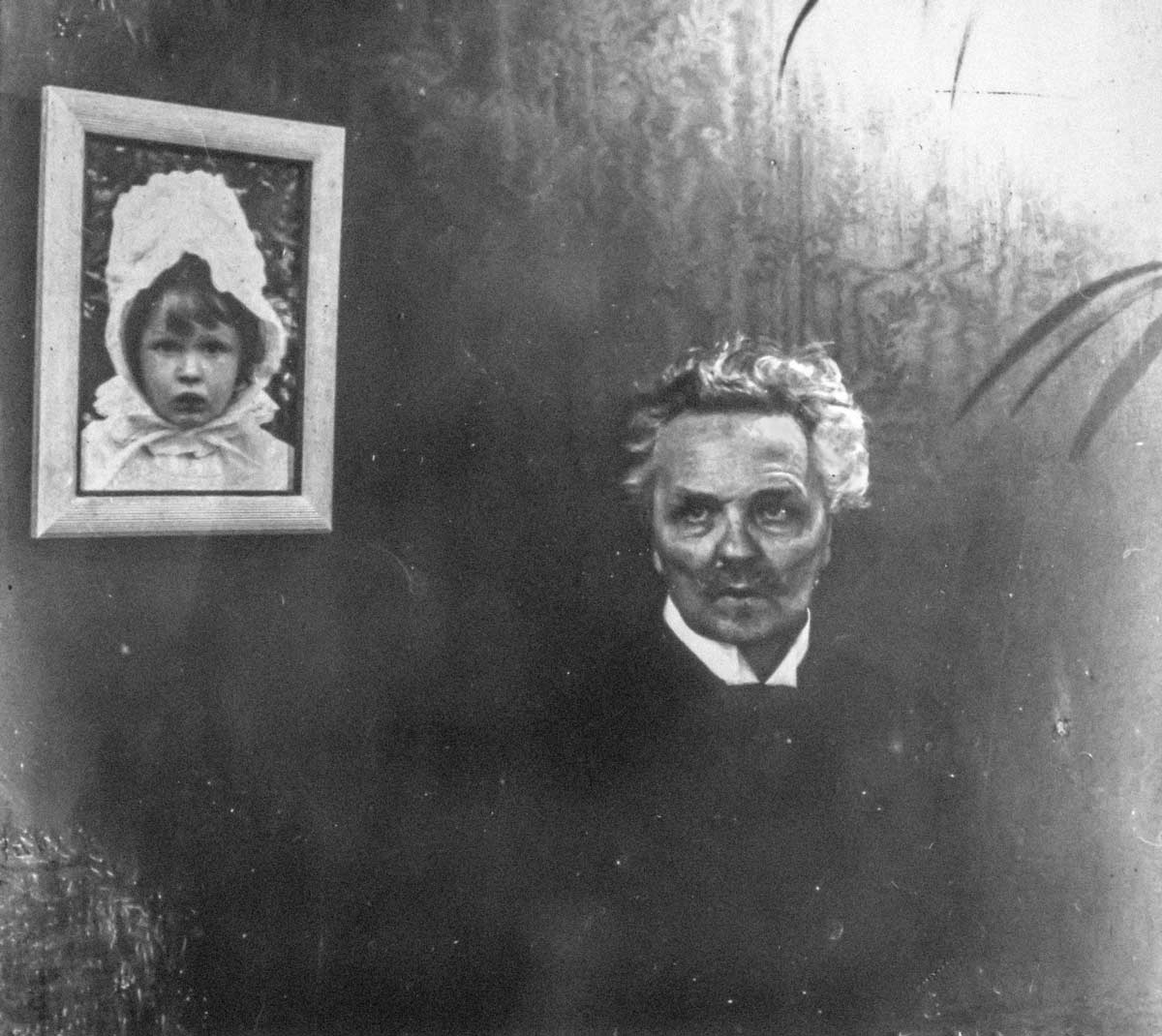 August Strindberg och dottern Anne-Marie Hagelin